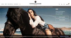 Desktop Screenshot of fairfaxandfavor.com